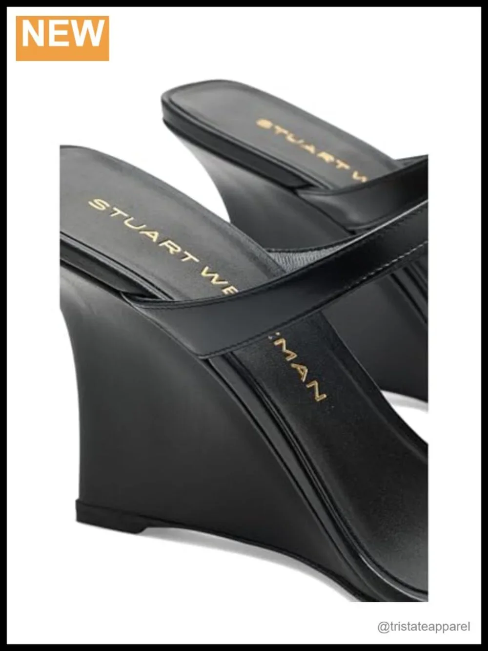 Stuart Weitzman Vinnie Wedge Slide Sandals